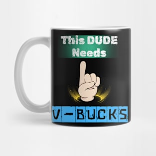 V Bucks Funny Gifts Mug